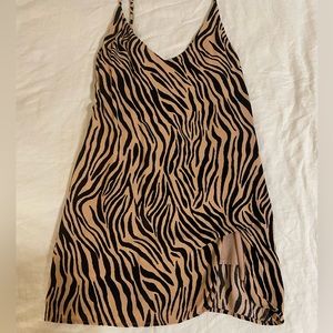 Tiger stripe dress
